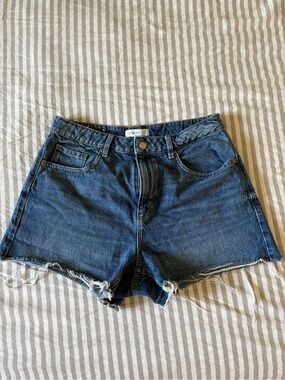 Dynamite High Rise Denim Cut-Off Shorts